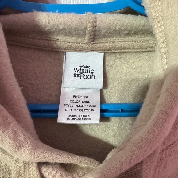 Disney Tan Sweater with Winnie the Pooh Embroidered Design - Picture 4 of 5